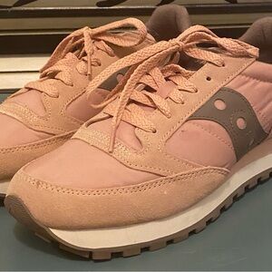 Saucony Jazz Original Women Pink Mauve Brown